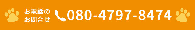 お電話でのお問い合わせ TEL.080-4797-8474